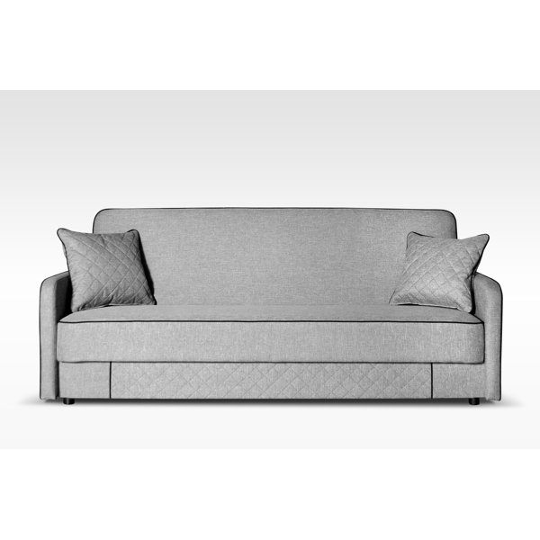 17 Stories Klaire 3 Seater Upholstered Reclining Sofa Bed Wayfair.co.uk